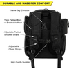 Custom Tackle Backpack with 4 Trays Large Waterproof Tackle Bag Storage with Protective Rain Cover And 4 Tackle Box