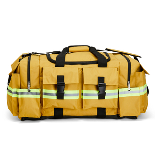 Premium Firefighter Turnout Fire Gear Bag Safety Duffel Bag with Reflective Strap for Fireman Rescue Bag