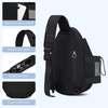 Wholesale New Fashion Sports Backpack Tennis Bag Waterproof Crossbody Sling Pickleball Bag with Study Fence Hook