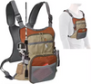 2025 New Design Lightweight Fishing Backpack Fishing Tackle Storage Fits up to Hold Fly Boxes Fly Fishing Chest Pack