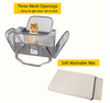 Pet Carrier Airline Approved Cat Carriers for Medium Cats Small Cats TSA Approved Pet Carrier bag