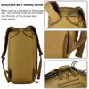2025 New Design Large Capacity Molle Luggage Suitcase Tactical Duffle Bag Men Sports Gym Backpack