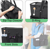 Fashion Medical Assistant Bag with Padded 15.6" Laptop Sleeve for Work Home Health Care Nurse Tote Bag