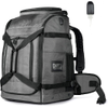 Multi Pocket Air Cushion Shoulder USB Skiing Gear Bag Ski Travel Backpack 65L Waterproof Padded Snowboard Boots Bag