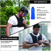 Custom Logo Adjustable Waistband Reflective Running Vests Chest Pack Gear Cycling Hydration Bottle Phone Holder Running Vest