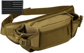 Tactical Fanny Pack Military Running Waist Bag Sling Hip Belt Army Lumbar Tool Gear Pouch 
