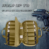 New Shooting Range Handgun Bag Magazine Pouch Holds 13 Pistol Tactical Pistol Magazine Storage Bag