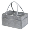 Factory Custom Foldable Baby Storage Nursery Organizer Easy to Clean Polyester Baby Diaper Caddy Organizer