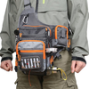 Custom Waterproof Fly Fishing Sling Pack Adjustable Fishing Tackle Waist Bag