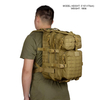 Extreme Water Resistant Tactical Backpack with Small Rucksack Hydration Bladder Compartment