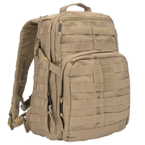 Water-Resistant 1000D Nylon Tactical Rush Backpack for Military and with Standard MOLLE Attachment Systems