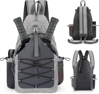 New Design Water Resistant Durable Crossbody Paddle Rackets Backpack Pickleball Bag for Men Women