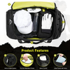 2025 New Design Large Capacity Rugged Fitness Bag Travel Workout Sports Bag Tactical Gym Duffle Bag with Shoe Compartment