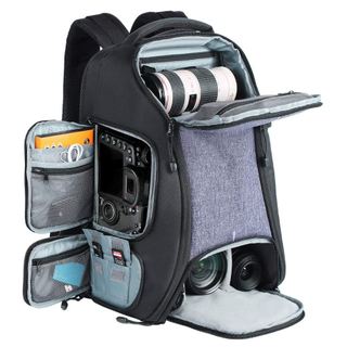 2025 New Design Large capacity Waterproof Shockproof Camera Backpack Photography Backpack With Tripod Strap and Rain Cover