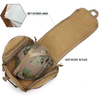 Multi-Purpose Molle Helmet Storage Bag for Shooting Combat Helmets Nylon Tactical Helmet Bag Pack