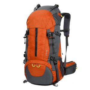50L Ripstop Lightweight Waterproof Camping Backpack Outdoor Sports Bags Hiking Backpack with rain cover
