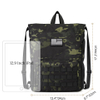 New Arrival Customized Waterproof String Sports Bag Drawstring Bag Soccer Basketball Bag Gym Backpack with Shoes Compartment