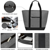 Insulated Reusable Grocery Shopping Bag Hot Cold Thermal Cooler Shopping Tote Beach Bag