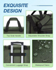 Water-resistant Weekend Travel Duffel Bag Carry-on Bag Workout Duffel Bag for Sports Gym
