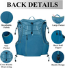 Men's Hydration Running Vest Pack with 1.5L Leakprooof Hydration Bladder Daypack Marathon Vest