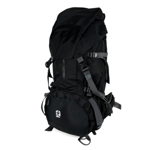 Custom Logo Large Size 70L Waterproof Daypack Outdoor Sport Hiking Backpack with Rain Cover