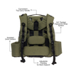 Wholesale Custom Military Style Disc Sports Storage Bag Fashion Tactical Frisbee Disc Golf Bag