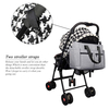 Water Resistant Messenger Nappy Bag with Changing Pad and Stroller Straps Large Baby Travel Diaper Bag Organizer