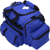 Durable EMT Deluxe Trauma Bag First Aid Responder EMS Emergency Medical Trauma Bag Deluxe (Black)