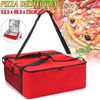 Insulated Pizza Carrier Bag for Food Delivery Foldable Heavy Duty Food Warmer Grocery Bag 