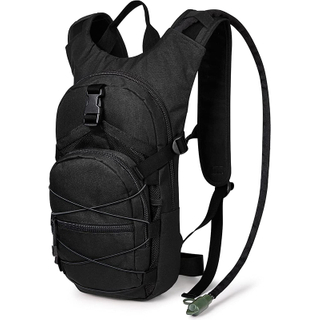 Tactical Daypack with 3L Water Rucksack Bladder Bag Hydration Backpack for Running Cycling Biking