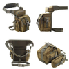 Custom Outdoor Hunting Leg Bag for Hiking Travelling Fishing Waist Bag with Water Bottle Pouch