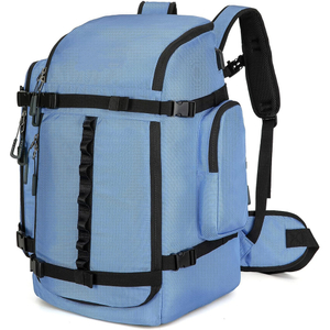 2024 Lightweight Large Duffle Travel Bag 65L Ski Boot Bag 1680D Nylon Waterproof Padded Ski Boot Backpack