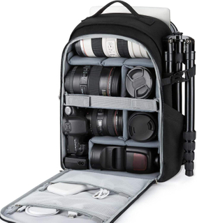 Large capacity Waterproof Shockproof Camera Backpack Photographer Camera Bag Shooting Essential Tripod Camera Bag