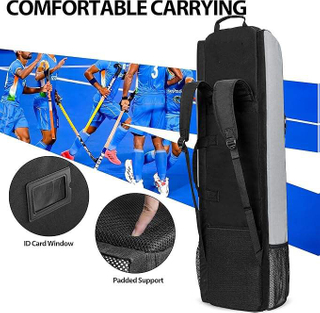 Factory Professional Large Capacity Hockey Stick Bag Hockey Bag with Separate Shoes Compartment
