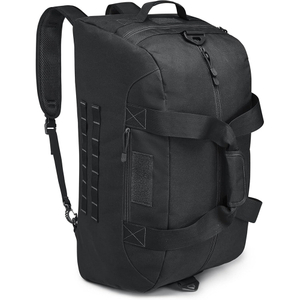 2025 New Fashion 70L Large Tactical Duffle Bag Men Sports Gym Backpack MOLLE Duffel Backpack with Shoes Compartment
