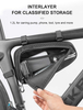 2025 New Design Portable Durable Bike Front Frame Triangle Bag Bicycle Storage Pouch Bike Under Tube Bag 