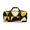 2022 New Trend Tear Resistant Yellow And Black Multiple inside Pockets Foldable Travel Duffel Bag