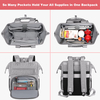 Large Durable Women Travel Work Computer Backpack College School Bookbag 15.6 Inch Laptop Backpack