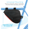 OEM/ODM Water Resistant Sport Bicycle Bike Storage Bag Triangle Saddle Frame Strap-On Pouch for Cycling