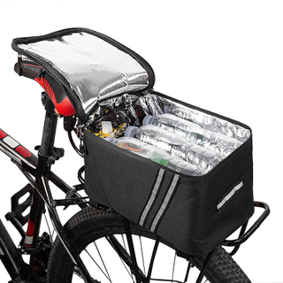 Wholesale Bicycle Rack Rear Carrier Bag Cycling Storage Luggage Insulated Cooler Bag Bike Trunk Pannier Bag
