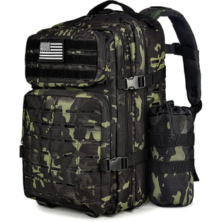 42L Large Army 3 Day Assault Pack Laser Cut Molle Backpack Military Survival Patrol Bag