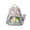 2020 Latest Canvas Flower Design Diaper Bag Waterproof Convertible Fanny Pack Diaper Bag for Baby Care Mommy Bags