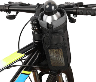 Custom Bicycle Front Frame Thermal Drinking and Phone Storage Bag Bike Bag Handlebar Stem Bag