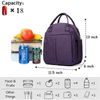 Thermal lunch Bag Container with Drinks Holder For Women Hiking Beach Picnic Trip Lunch Cooler Backpack