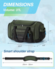 Water-resistant Weekend Travel Duffel Bag Carry-on Bag Workout Duffel Bag for Sports Gym