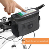 Fashion OEM 5L TPU Touch Screen Storage Bag Bike Handlebar Bag Bicycle Front Bag for Road Mountain Bike