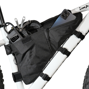 Water Resistant Bike Frame Bag Bicycle Triangle Bag Bicycle Frame Pouch Bag for MTB Road Bike Cycling