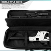 42 Inch Tactical Rifle Soft Case Tactical Double Carbine Long Rifle Bag Gun Case