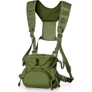 Tactical Style Hunting Case Field Gear Pack Hunting Binocular Harness Chest Pack for Men and Women