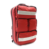 Red Large Medical Pack Backpack Medical Emergency Equipment Backpack First aid With Dividers For outdoor standby, adventures and other activities
